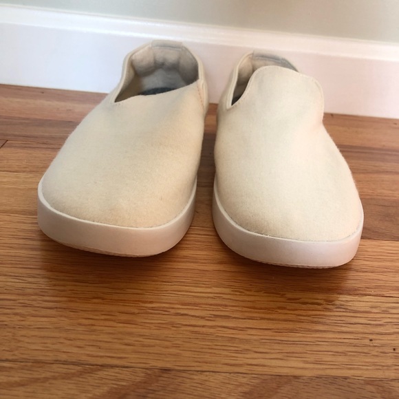 Fall winter shoe! Wool Loungers Slip On Sneakers White 9 - Picture 5 of 8